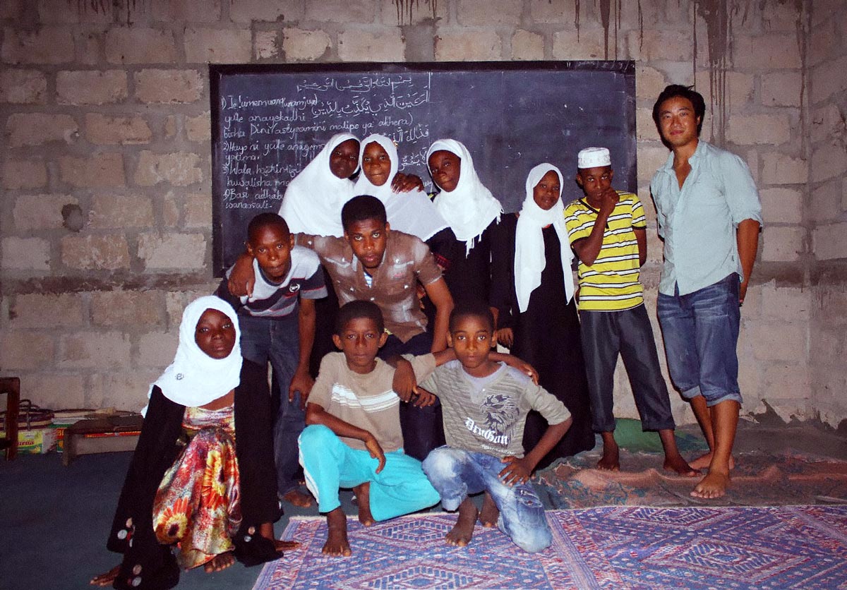 My buddy Omar's volunteer English school that I visited