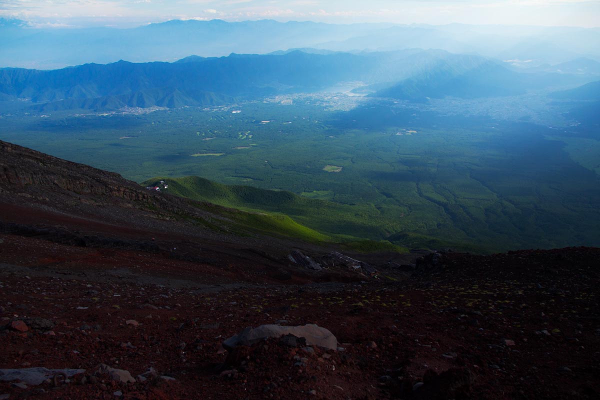 A View From Mt. Fuji A View From Mt. Fuji
