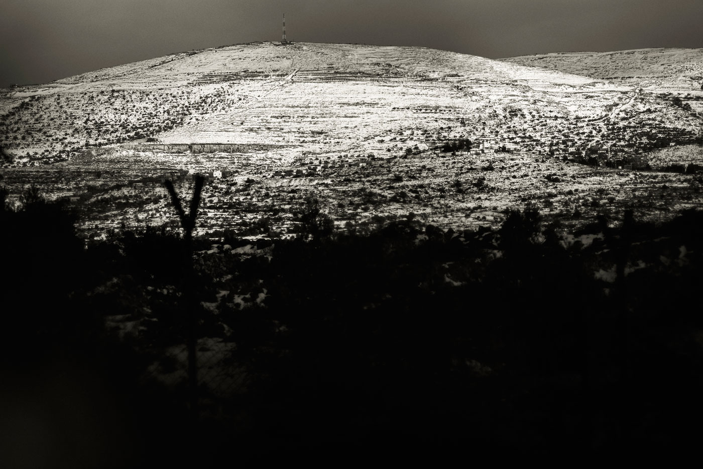 Snowy Mountains of Judea and Samaria Snowy Mountains of Judea and Samaria