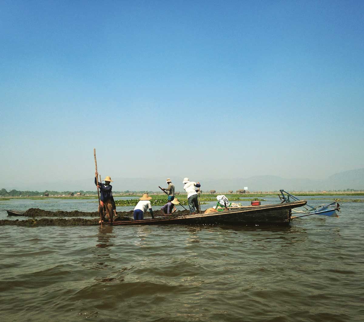 Inle Lake farmers